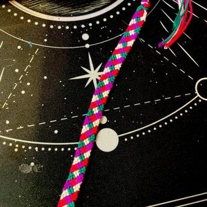 Handmade Checkered Woven Bracelet